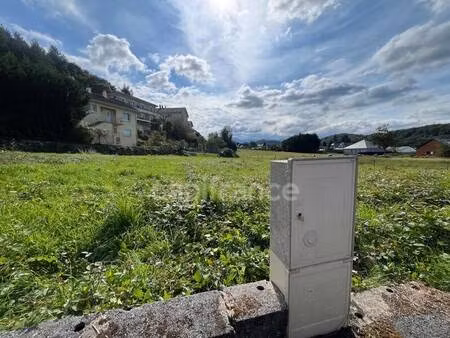 terrain constructible viabilisé à vendre
