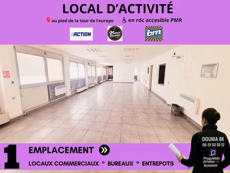 location locaux professionnels 113 m² à nogent-sur-oise (60180)  1 250 €