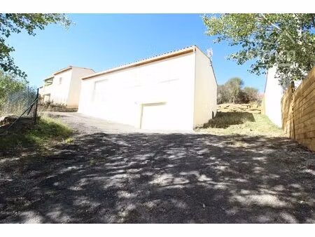 a vendre une villa 4 faces de plain pied avec un garage et un jardin