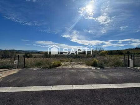 vente terrain 448 m² couffoulens (11250)