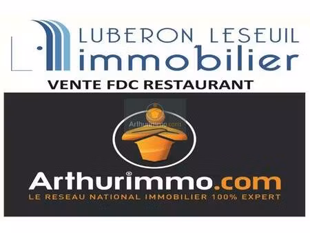 luberon - apt - fonds de commerce restaurant