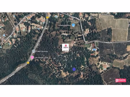exclusivite a vendre terrain de 5514 m2 dans le var