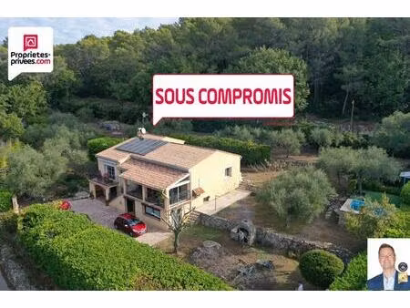 villa 3 pièces et appartement 2 pièces 183 m2 sur un terrain de 3000 m2 avec garage   sous