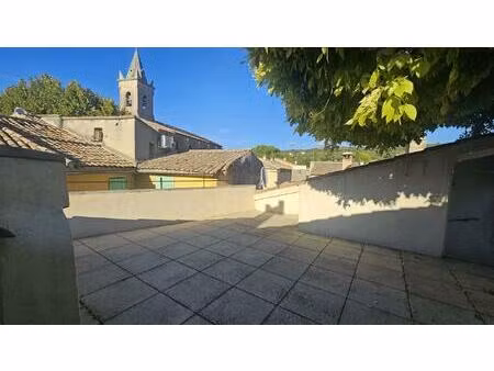 maison de village avec terrasse panoramique villes-sur-auzon