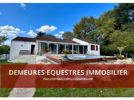 maison familiale avec piscine sur 2 ha