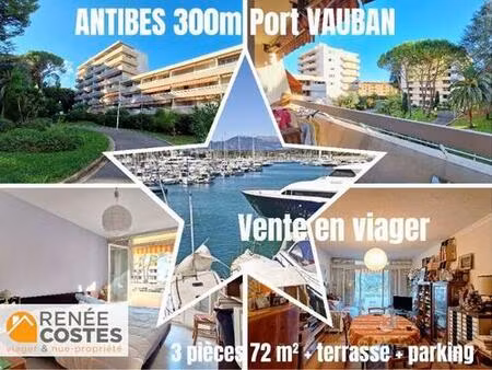 viager occupé - h73 ans - antibes (06600)