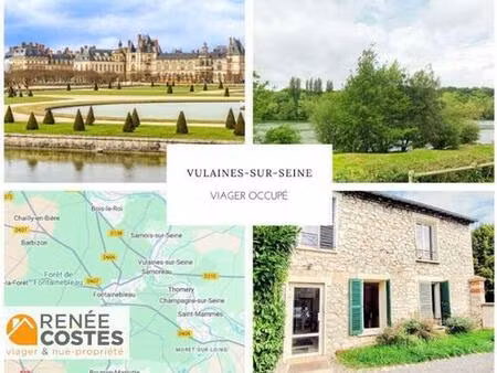 viager occupé - h80 ans - fontainebleau (77300)