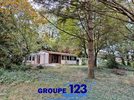 bungallow bois avec eau et électricité  2 chambres au milieu