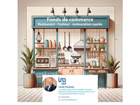 vente commerce 105 m² fonbeauzard (31140)