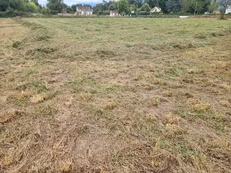 exclusivité asson  a vendre terrain 1000 m² à viabiliser