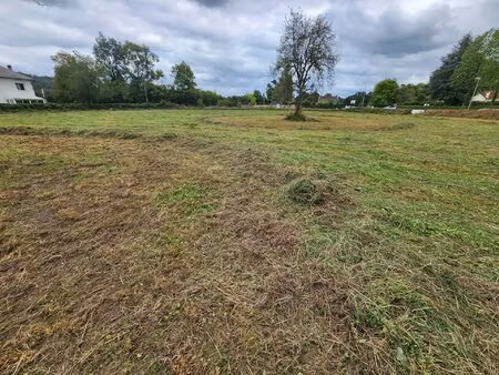 exclusivité asson  a vendre terrain plat 1500 m²