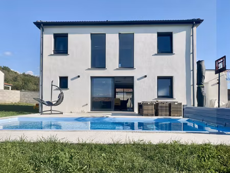 maison contemporaine neuve  136 m2  avec piscine et vue - sa