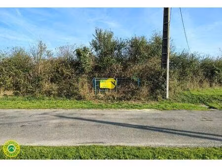 terrain constructible viabilisé à vendre