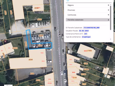 terrain à vendre de 265 m² à waterloo (vbd34410)