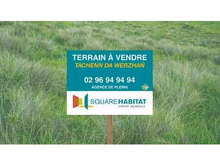 vente terrain à yffiniac (22120) : à vendre / 864m² yffiniac