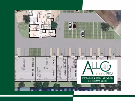 vente commerce 237 m² bénesse-maremne (40230)