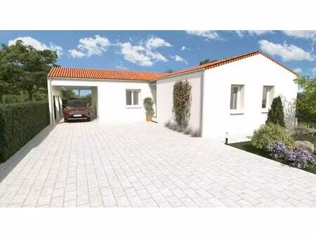 terrain avec maison neuve à vendre