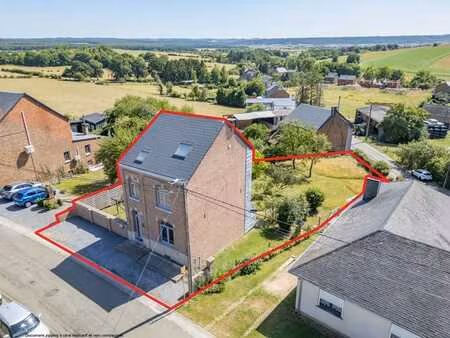 maison 4 façades avec jardin à wanlin