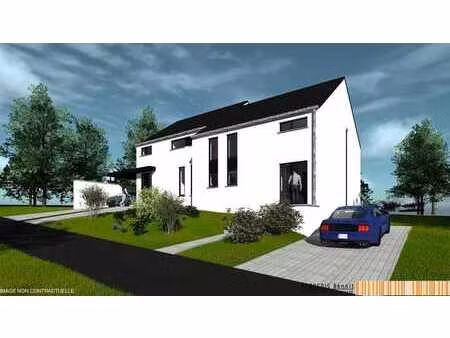 belle maison contemporaine 3 façades – permis octroyé !