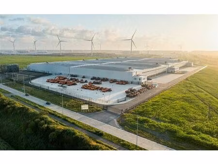 nieuw logistiek project in de haven van zeebrugge