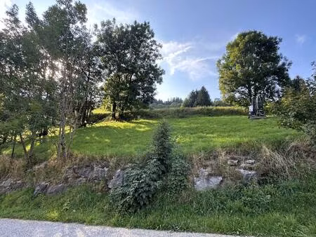 terrain constructible viabilisé à vendre