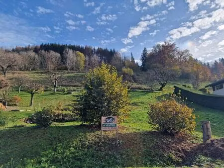 terrain constructible viabilisé à vendre