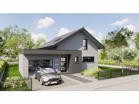 terrain avec maison neuve à vendre