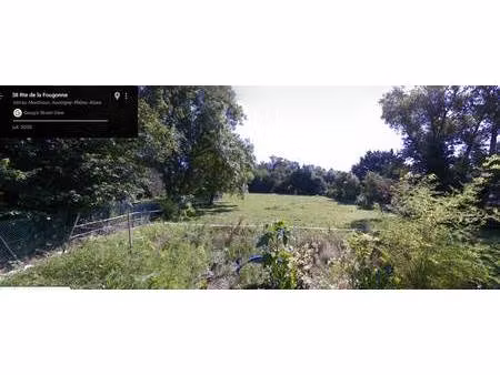 terrain constructible viabilisé à vendre