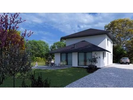 terrain avec maison neuve à vendre