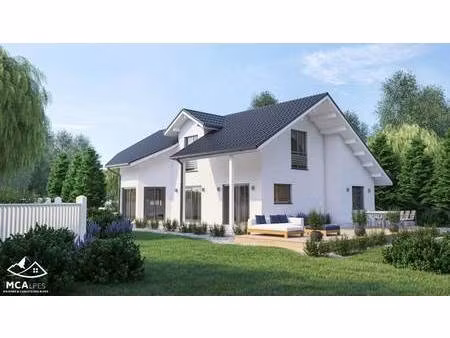 terrain avec maison neuve à vendre