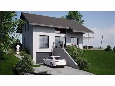 terrain avec maison neuve à vendre