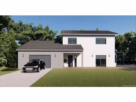 terrain avec maison neuve à vendre