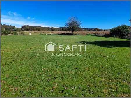 beau terrain de 2500m2 à bâtir