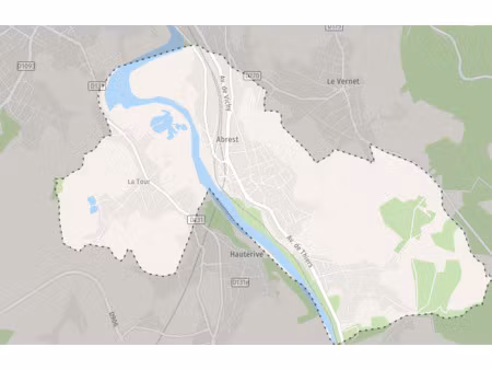 terrain à bâtir à abrest