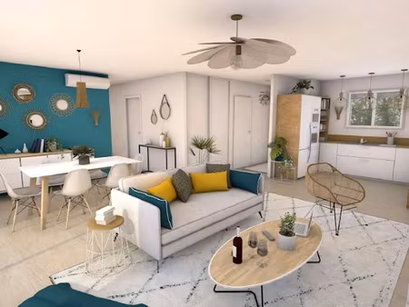 vente maison neuve 4 pièces 72 m² à saint-symphorien (33113)  198 000 €