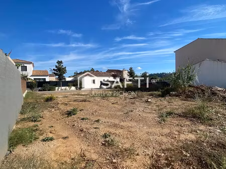 vente terrain 414 m² à hyeres (83400)  285 000 €