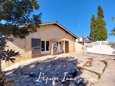 maison de ville t4 sur terrain arboré