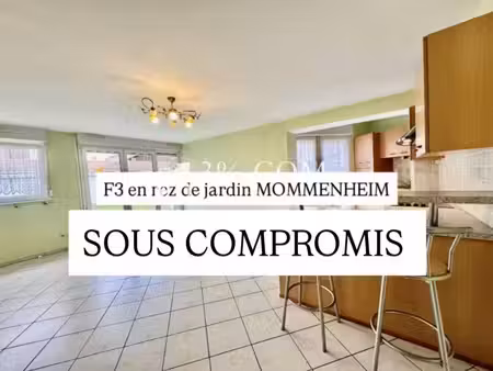 en vente appartement 67 55 m² – 216 300 € |mommenheim