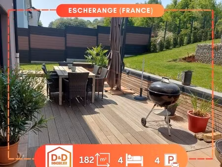 en vente maison 182 m² – 629 480 € |escherange
