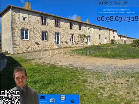 fermette de 147 m² à argenton-les-vallees