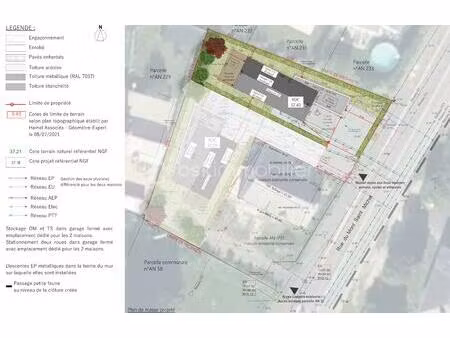 terrain de 347 m² à betton