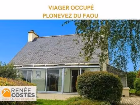 viager occupé - f84 ans - chateauneuf du faou (29520)