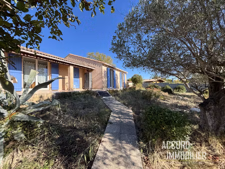 assignan belle villa plain pied de 114m2 sur 2000m2 de terr