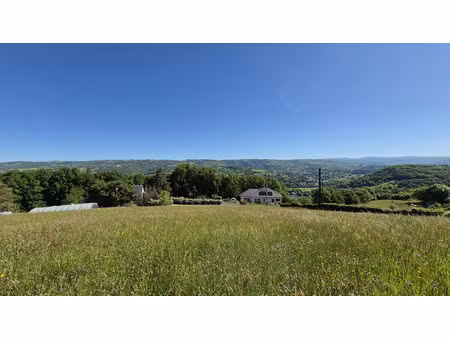 vente terrain 1100m2 espalion 12500 - 43400 € - surface privée