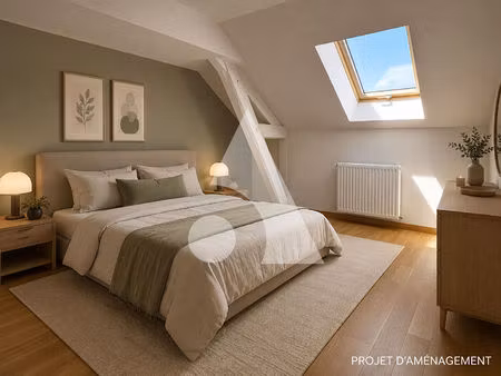 appartement 3 pièces saint-germain-sur-morin charme de l'ancien et beau potentiel