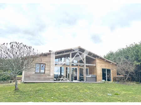 maison contemporaine ossature bois au coeur du périgord noir