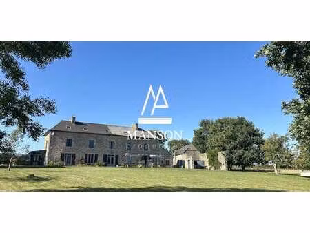 maison avec piscine et jardin brusvily (22)