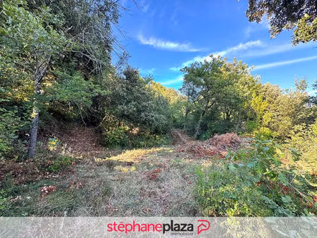 terrain constructible de 1700 m² + 3700 m² de bois