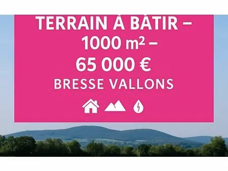 terrain cras-sur-reyssouze m² t- à vendre  65 000 €