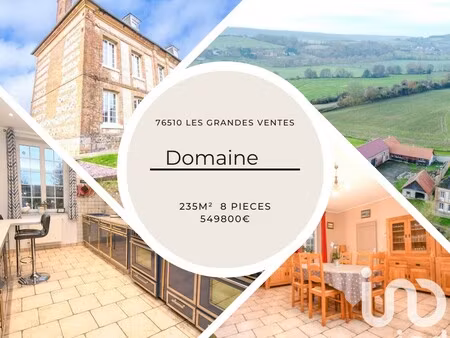 domaine à vendre à saint-vaast-d'équiqueville